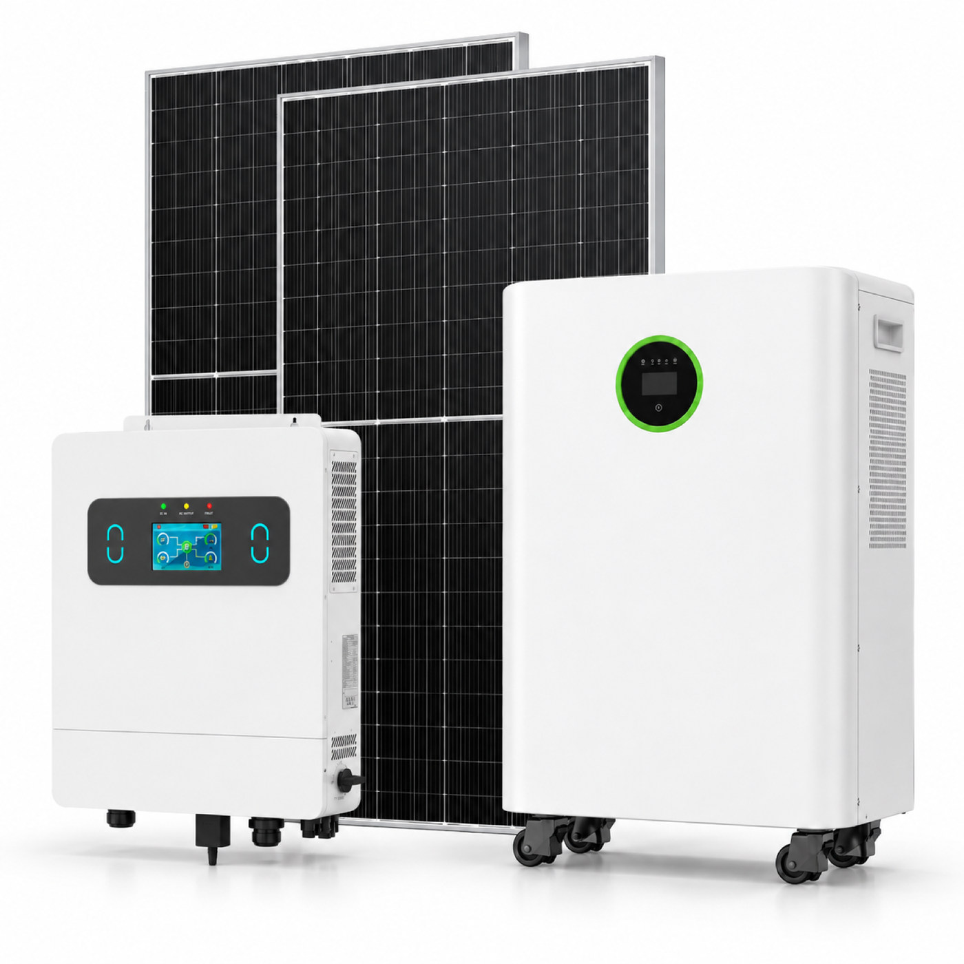 Composición ilustrativa de Batería DC · clase 32 kWh