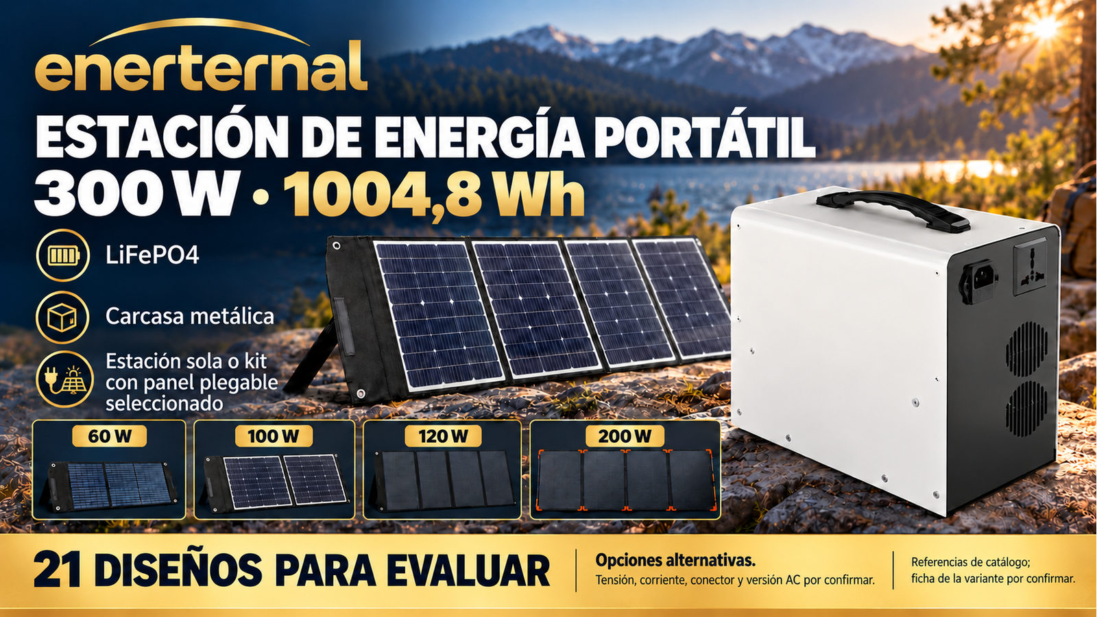 300 W · 1004,8 Wh