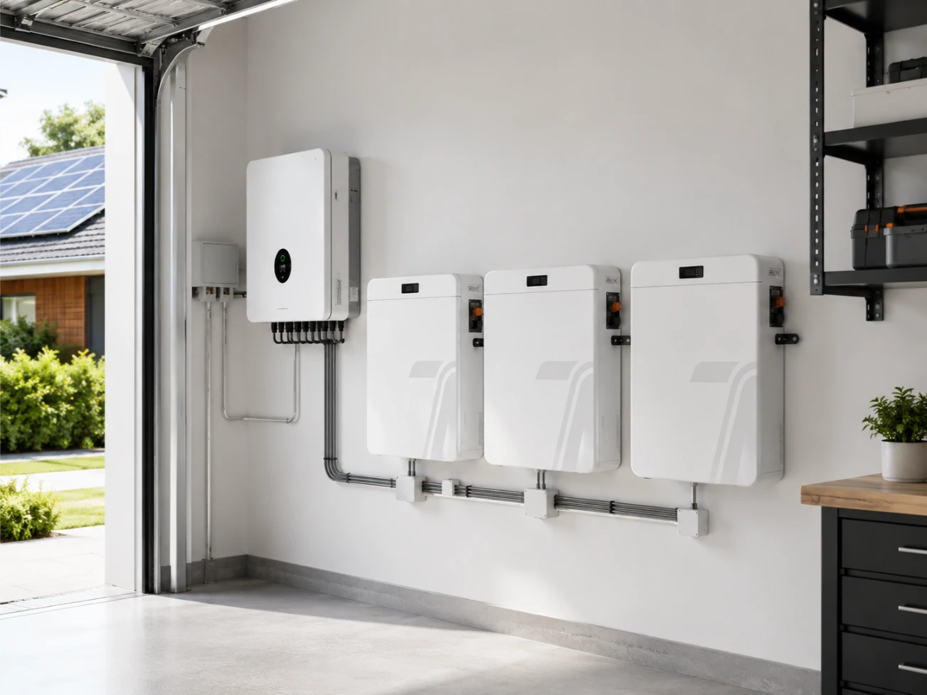 Sistemas de respaldo con baterías para toda la vivienda