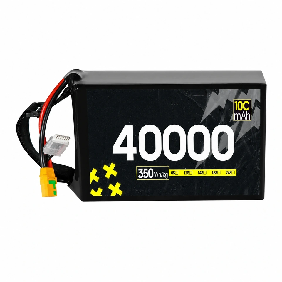 Batería para UAV de 40000mAh 5C, clase 350Wh por kilogramo