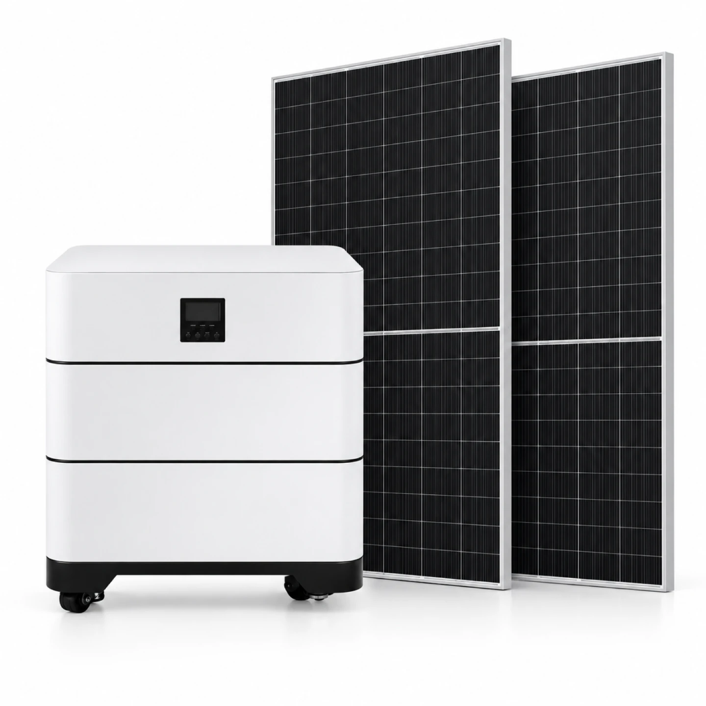 10kW monofásico / 10.24-25.6kWh ESS apilado: opciones de configuración del kit
