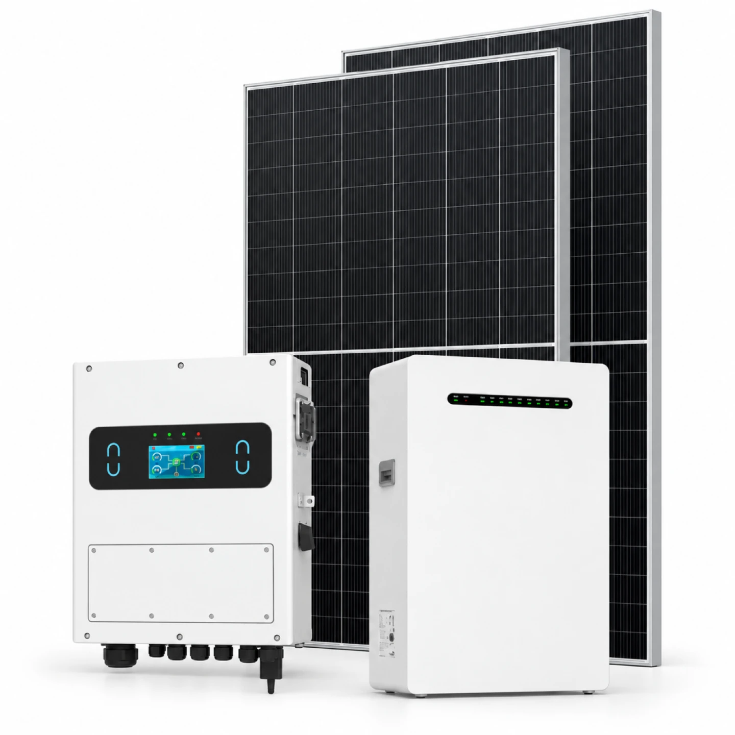 51.2V 300Ah / 15.36kWh Batería residencial: opciones de configuración del kit